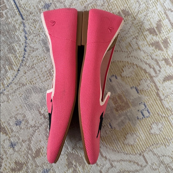 Vivaia Round-Toe Embroidered Loafers (Audrey)Size 40.5 - Picture 6 of 11